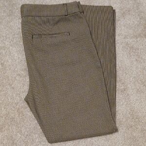 Banana Republic Brown and Black Trousers
